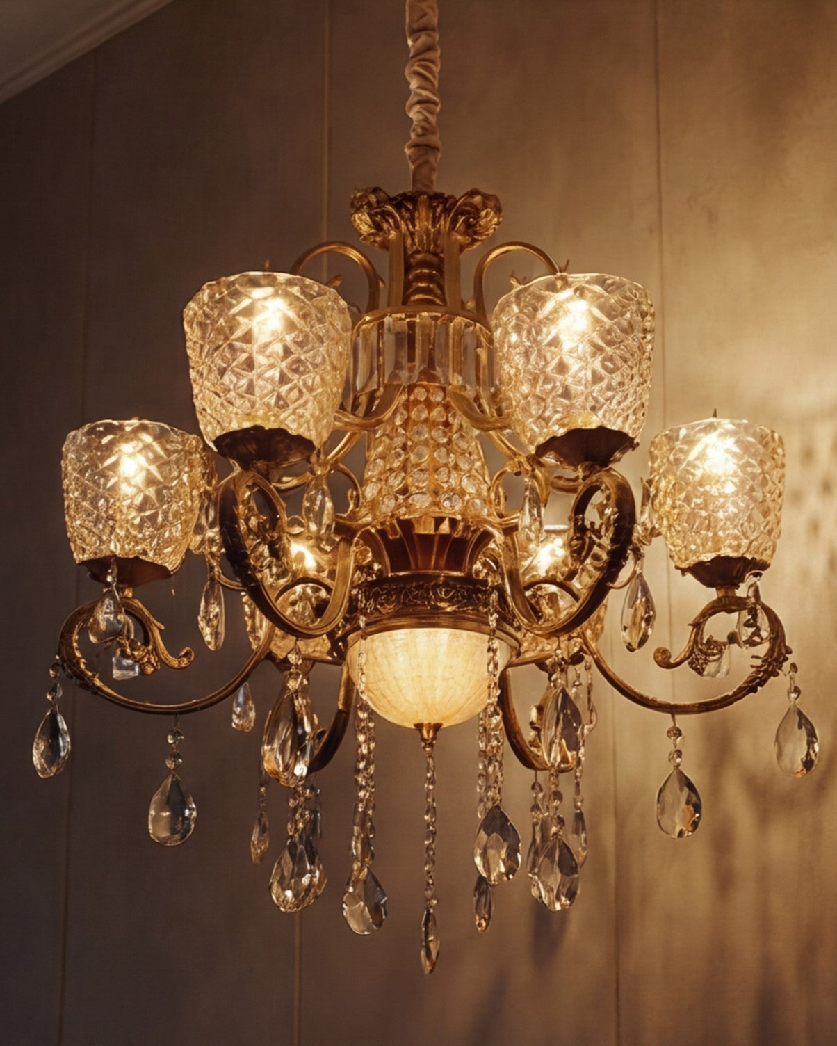 Imperial Verossa Grand Chandelier - 6 Bulb 