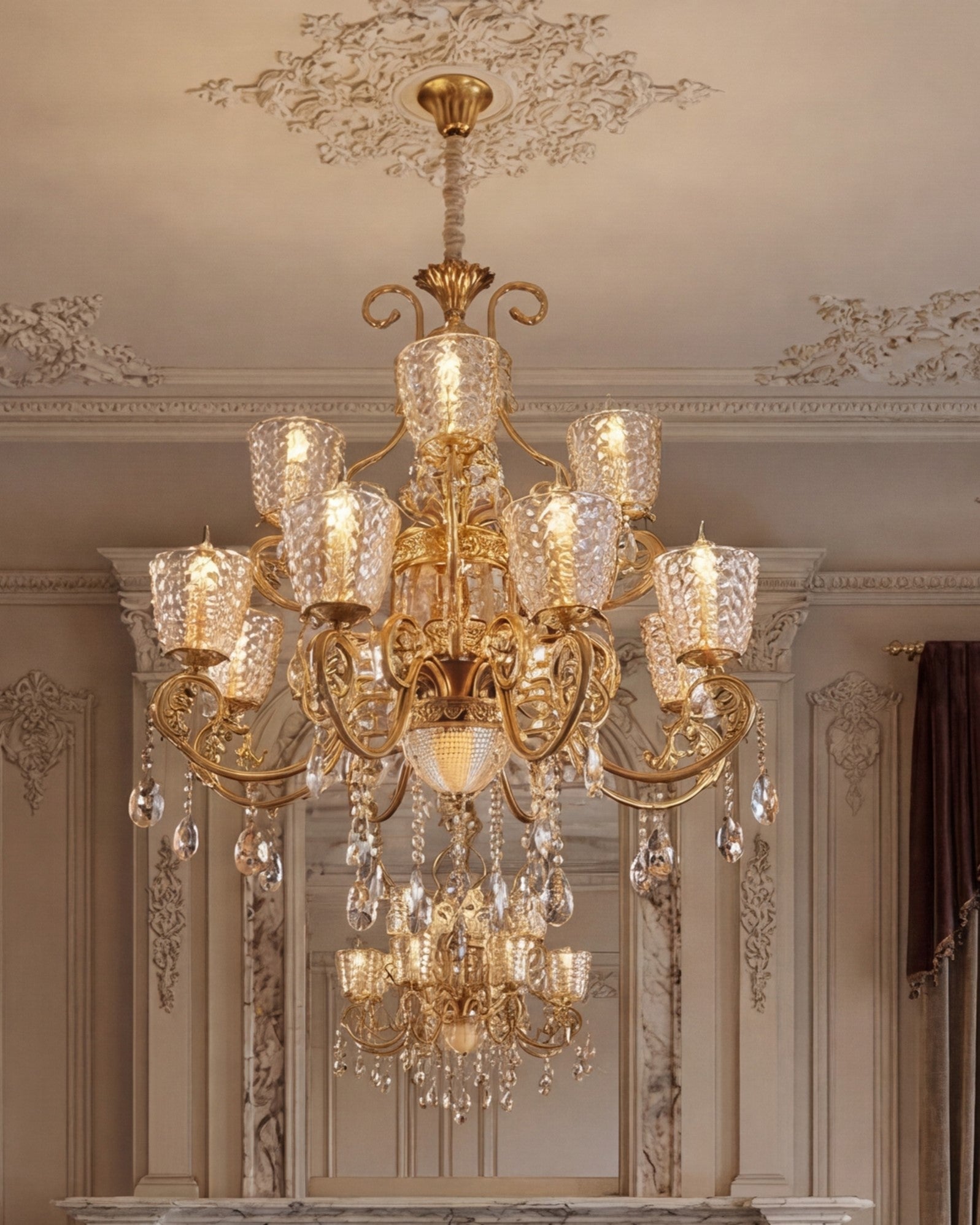 Imperial Verossa Grand Chandelier - 12 Bulb 
