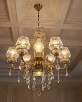 Regent Aurelia Heritage Chandelier - 8 Blub 