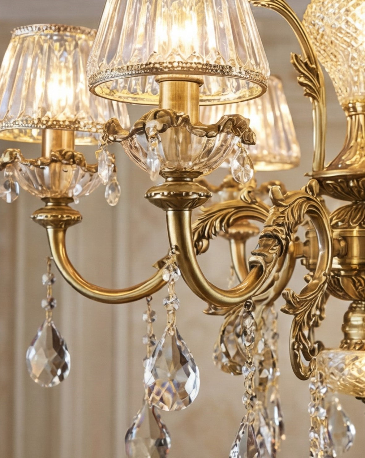 Regent Aurelia Heritage Chandelier - 8 Blub 