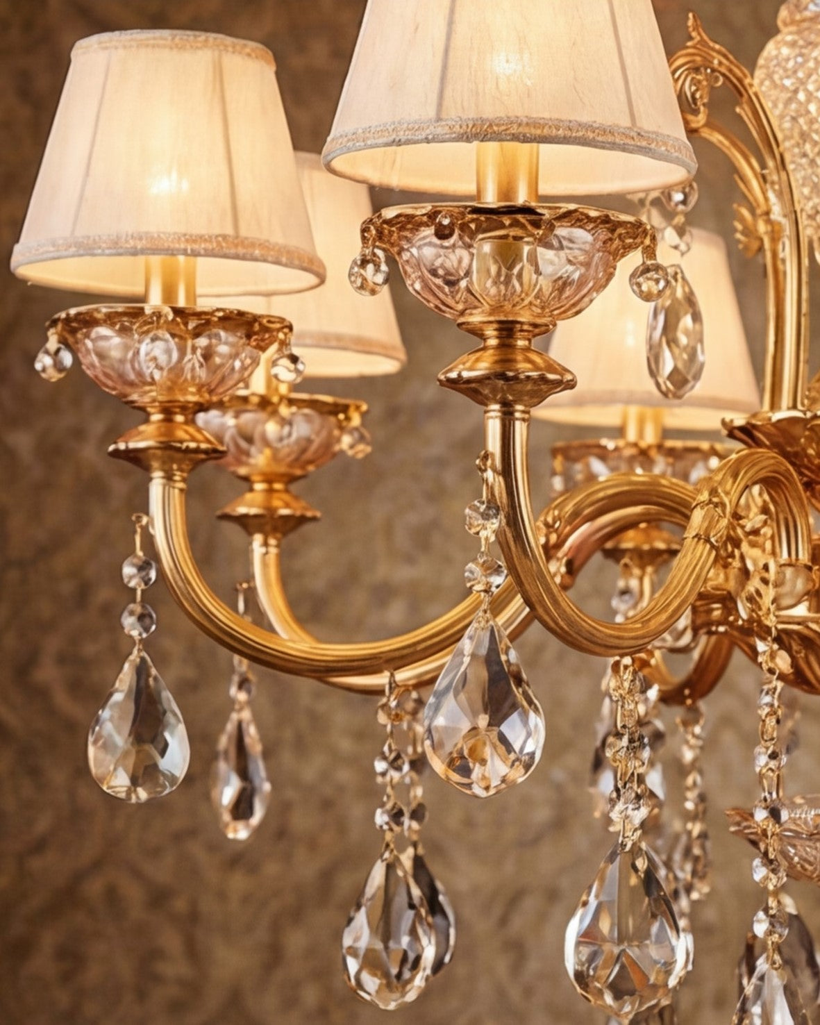 Royal Elysian Crystal Chandelier - 8 Bulb 