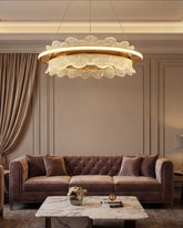 Verdantia Halo Crystal Chandelier 