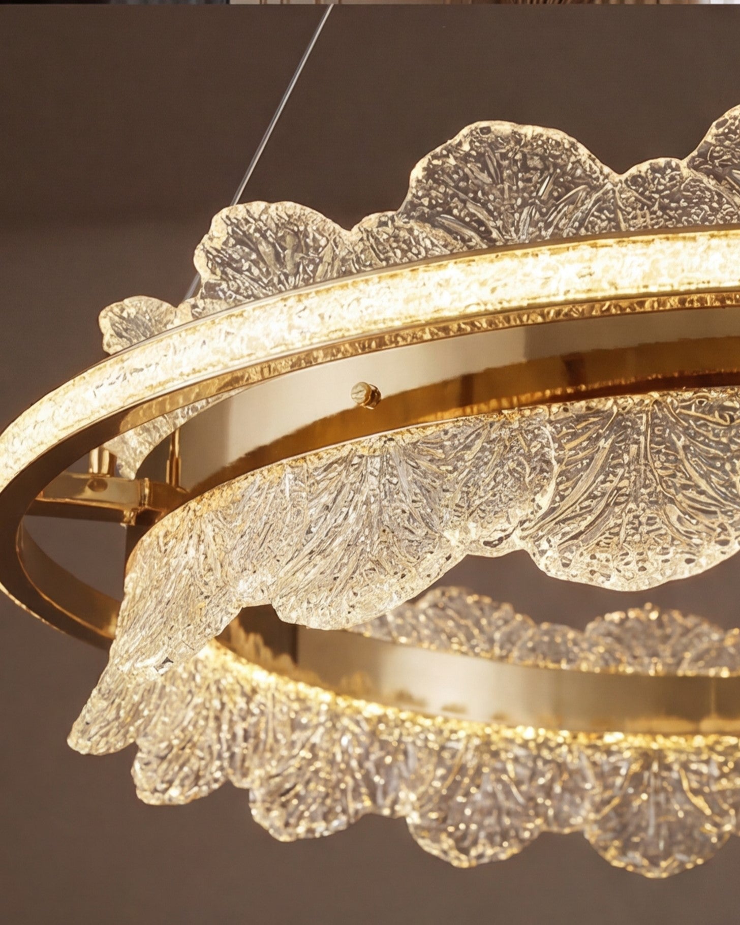 Verdantia Halo Crystal Chandelier 