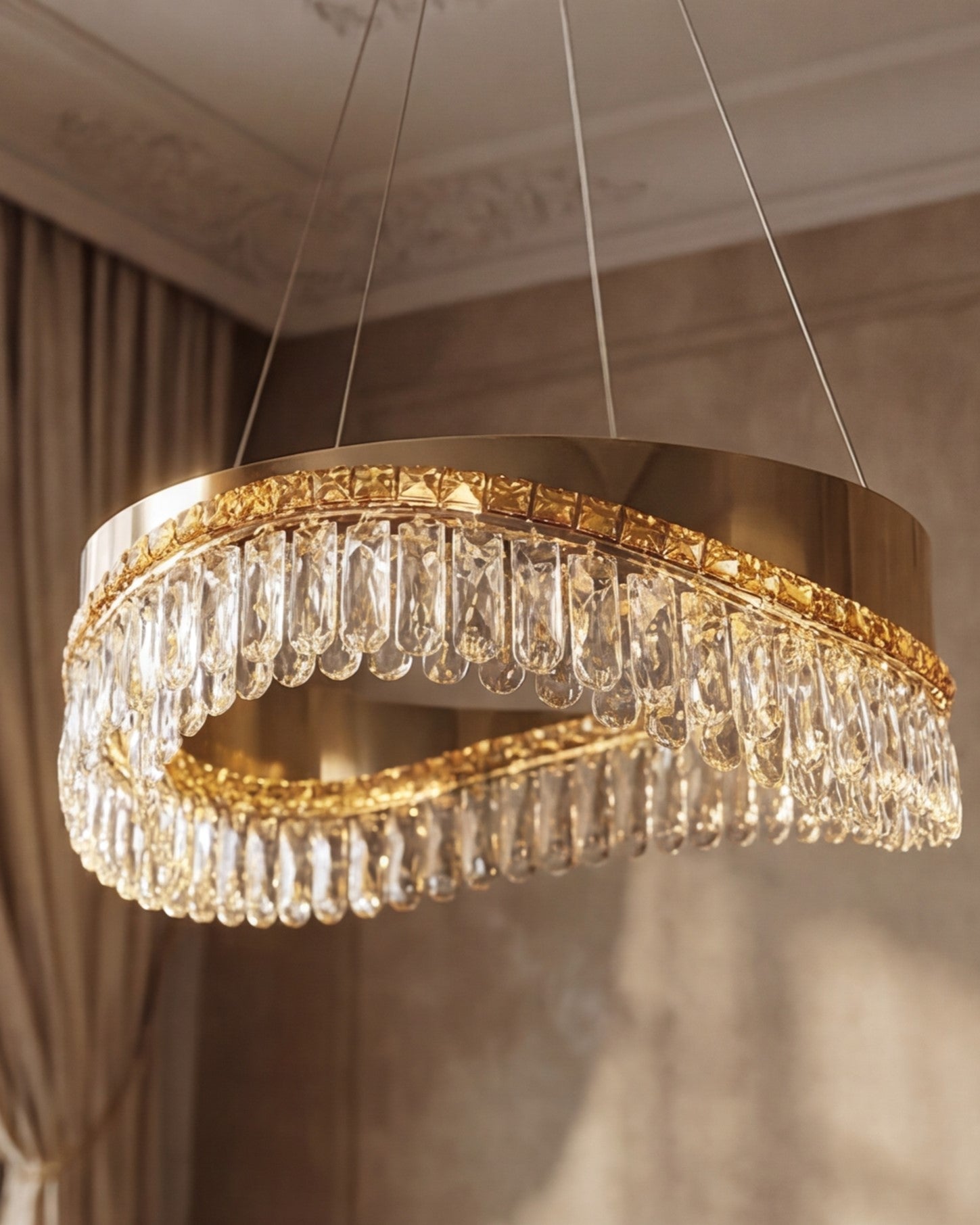 Gildora Veil Crystal Chandelier 