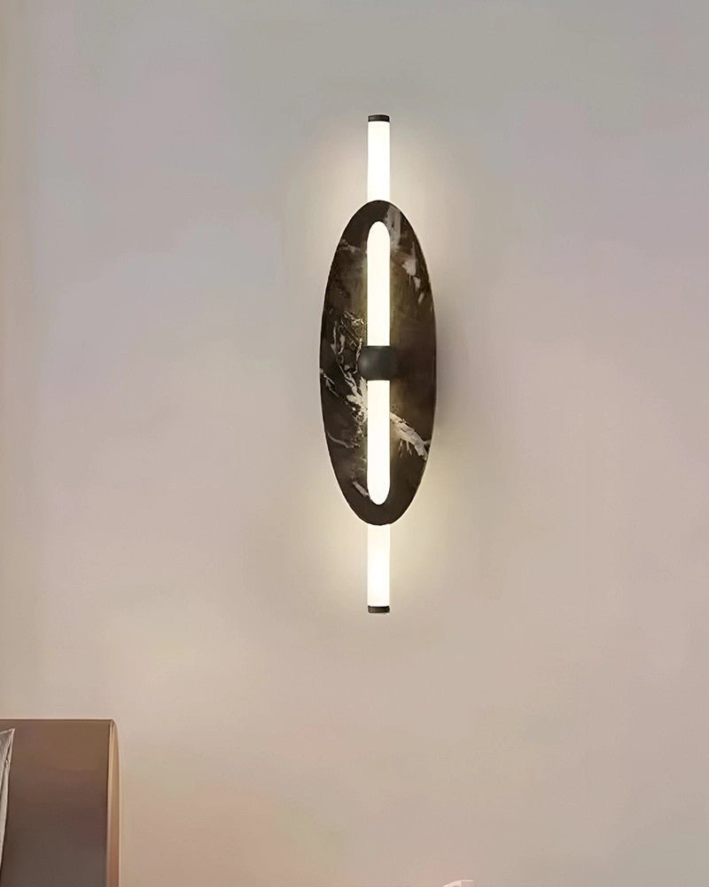 Black Marble Modern Wall Sconce 