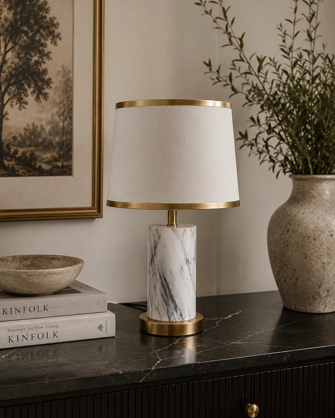 Ivory Luxe Table Lamp 
