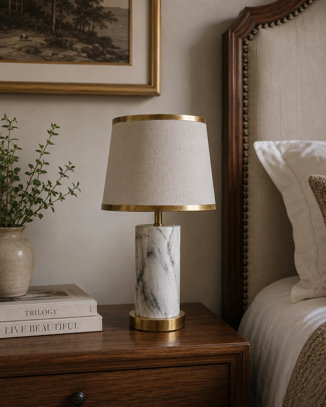 Ivory Luxe Table Lamp 