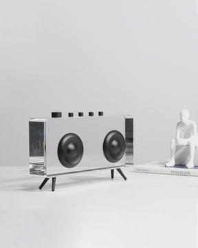 Crystal Vintage Radio Table Top