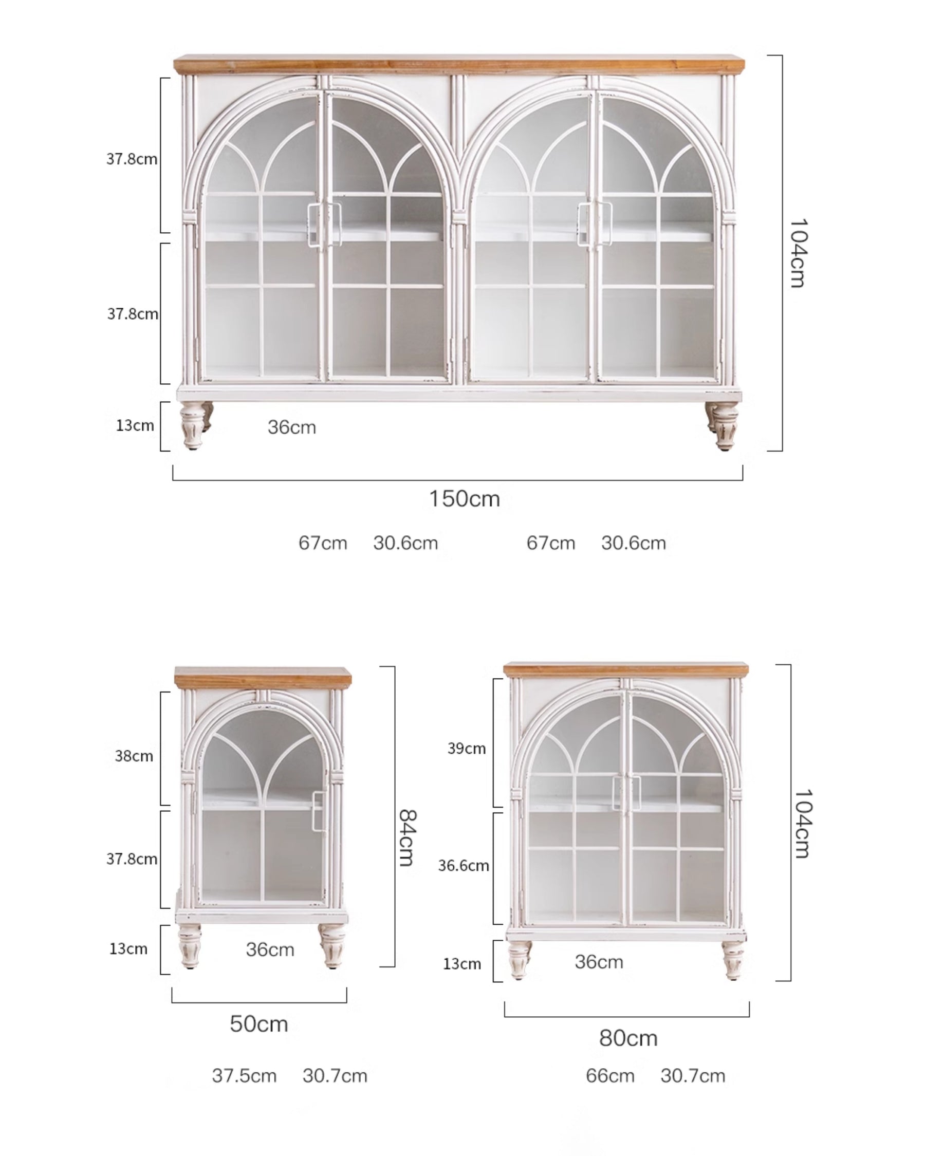 'Cromwell' Spruce Cabinet - Tall 