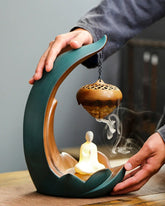 Lotus Backflow Incense Burner - The Decor Kart 