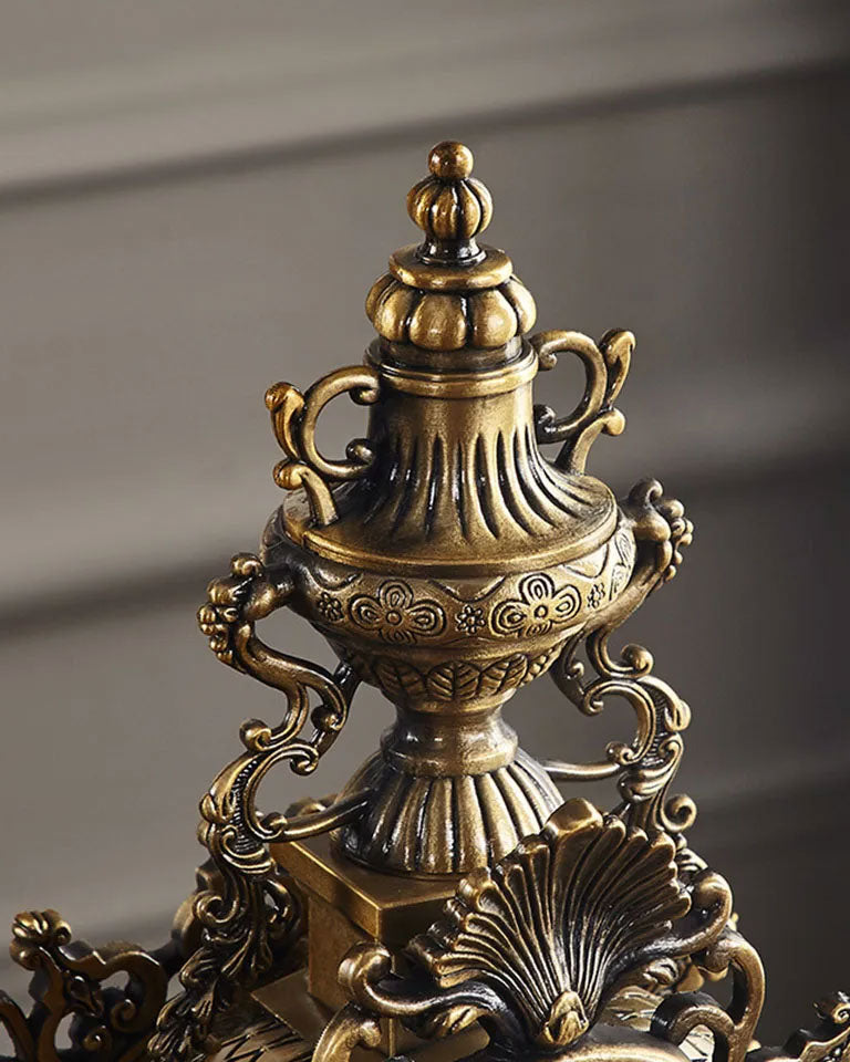 'Constantinople' Regal Vintage Mantel Clock - The Decor Kart