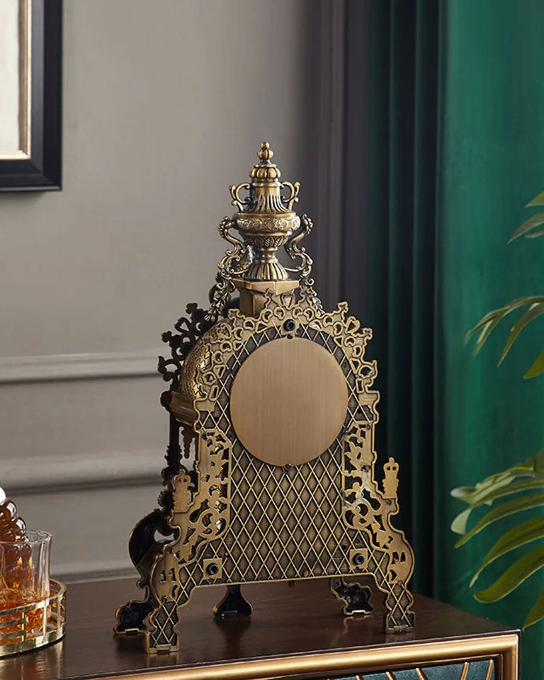 'Constantinople' Regal Vintage Mantel Clock - The Decor Kart