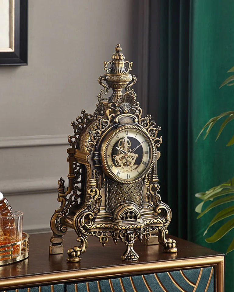 'Constantinople' Regal Vintage Mantel Clock - The Decor Kart