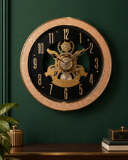 Golden Gearworks Skeleton Wall Clock
