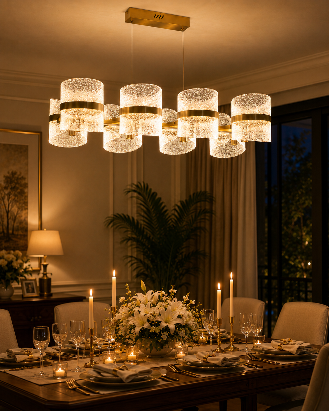 Elaris Radiant Rhythm Chandelier 