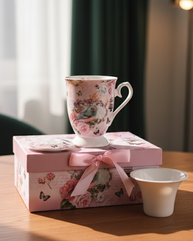 Blossom Bird Infuser Mug 