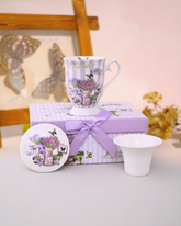 Lavender Butterfly Cage Infuser Mug 
