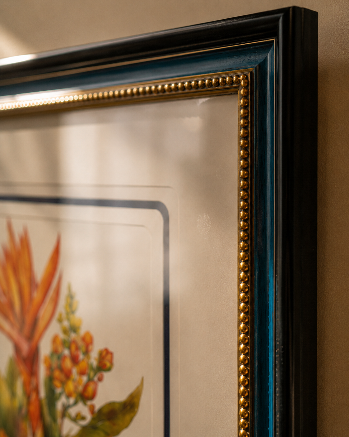 Bromeliad Flower Print "24x30" Inches 