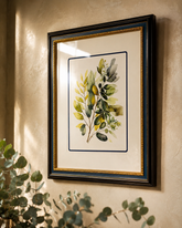 green eucalyptus leaves Print "24x30" Inches 