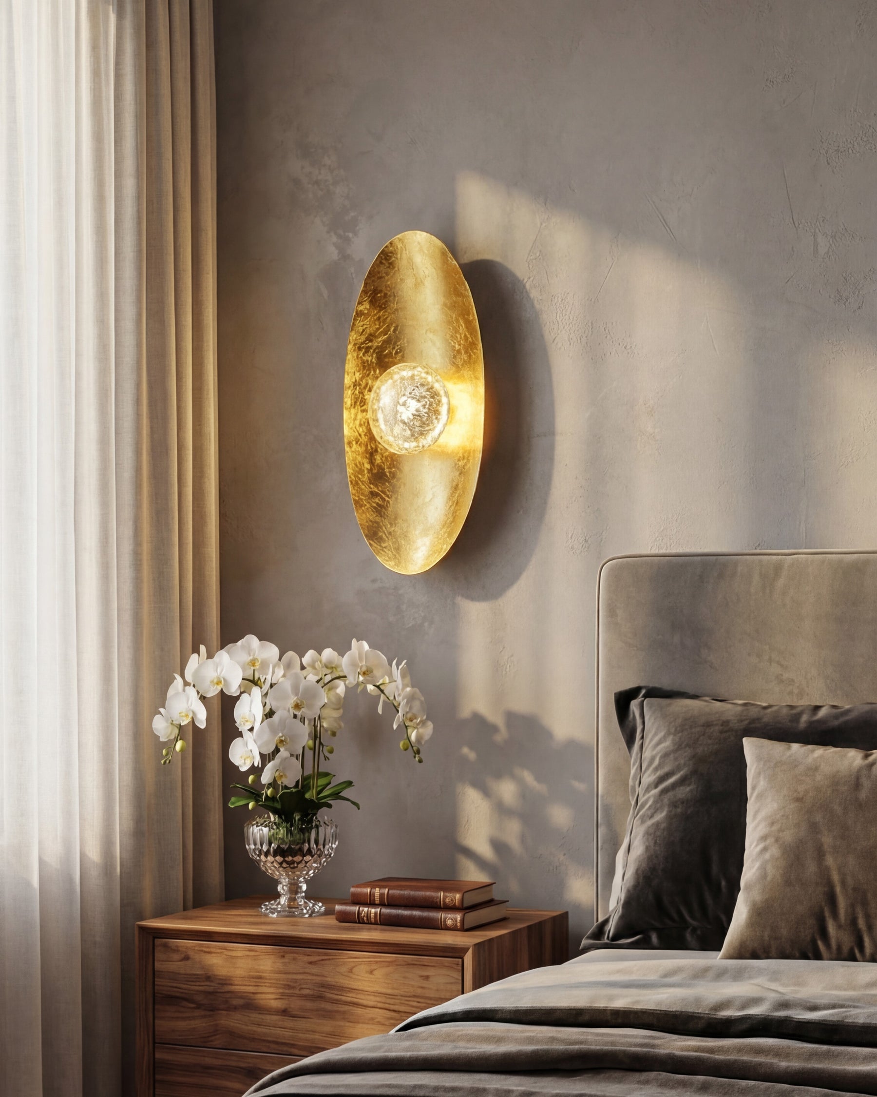 Solar Ember Wall Light 