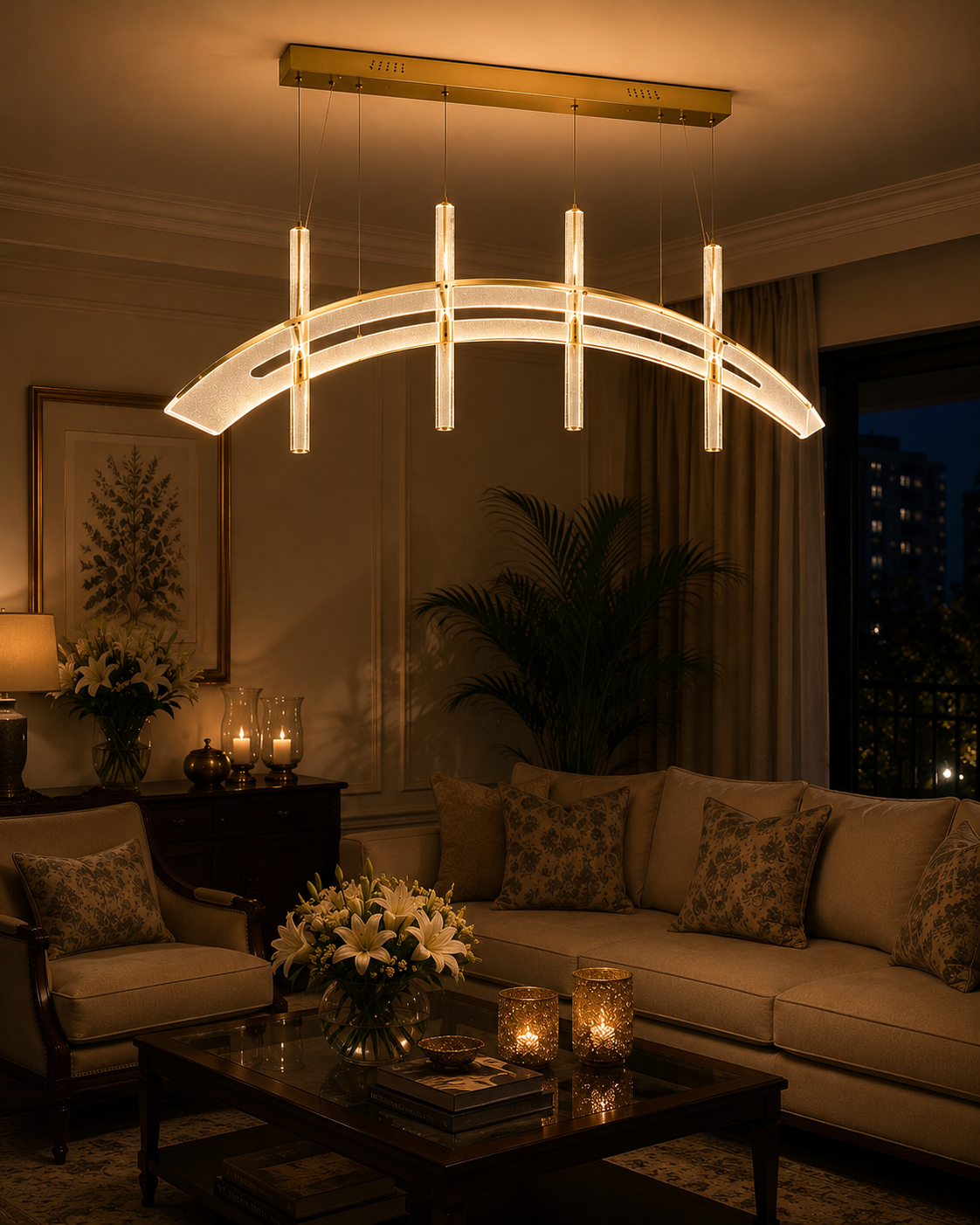 Aurevia Arc Symphony Chandelier