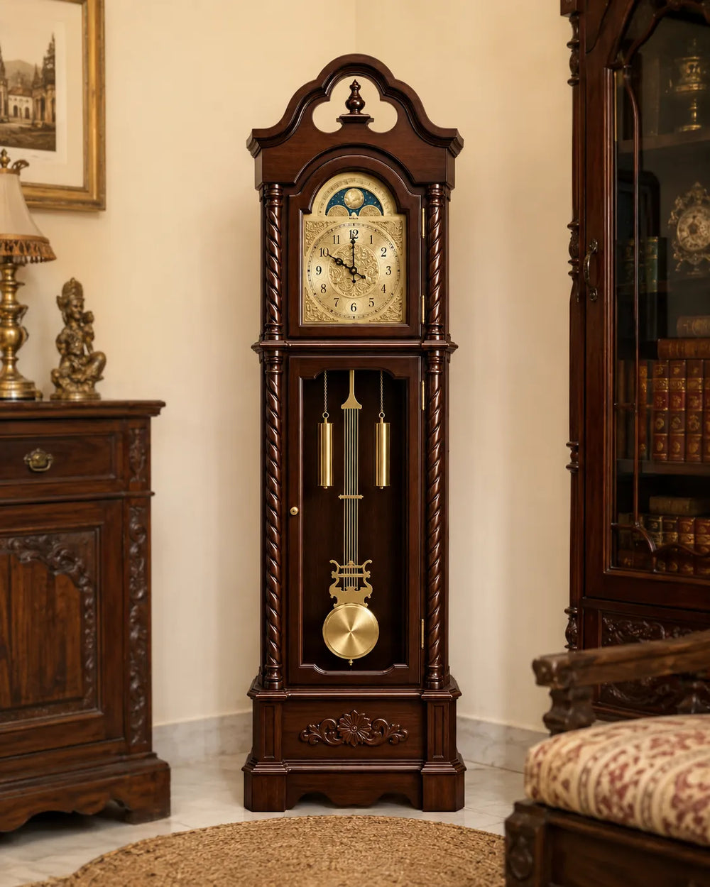 Classic Manor Grandfather Clock
