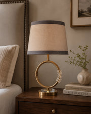 Golden Ring Table Lamp