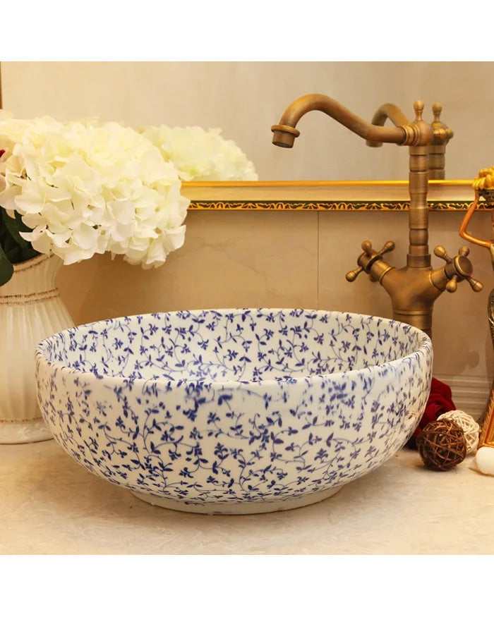 Madeline Porcelain Counter Top Basin