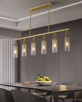 Luxury Avner Clear Crystal Rectangle Ceiling Light 