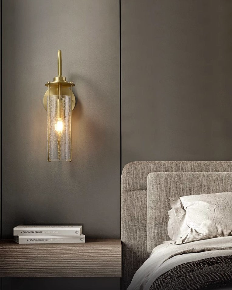 Luxury Avner Clear Crystal Wall Light 