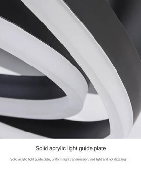 Solstice Retractable Ceiling Fan + Chandelier Light (with Remote Control) - The Decor Kart 