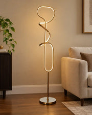 Horizon Loop & Twist Floor Lamp