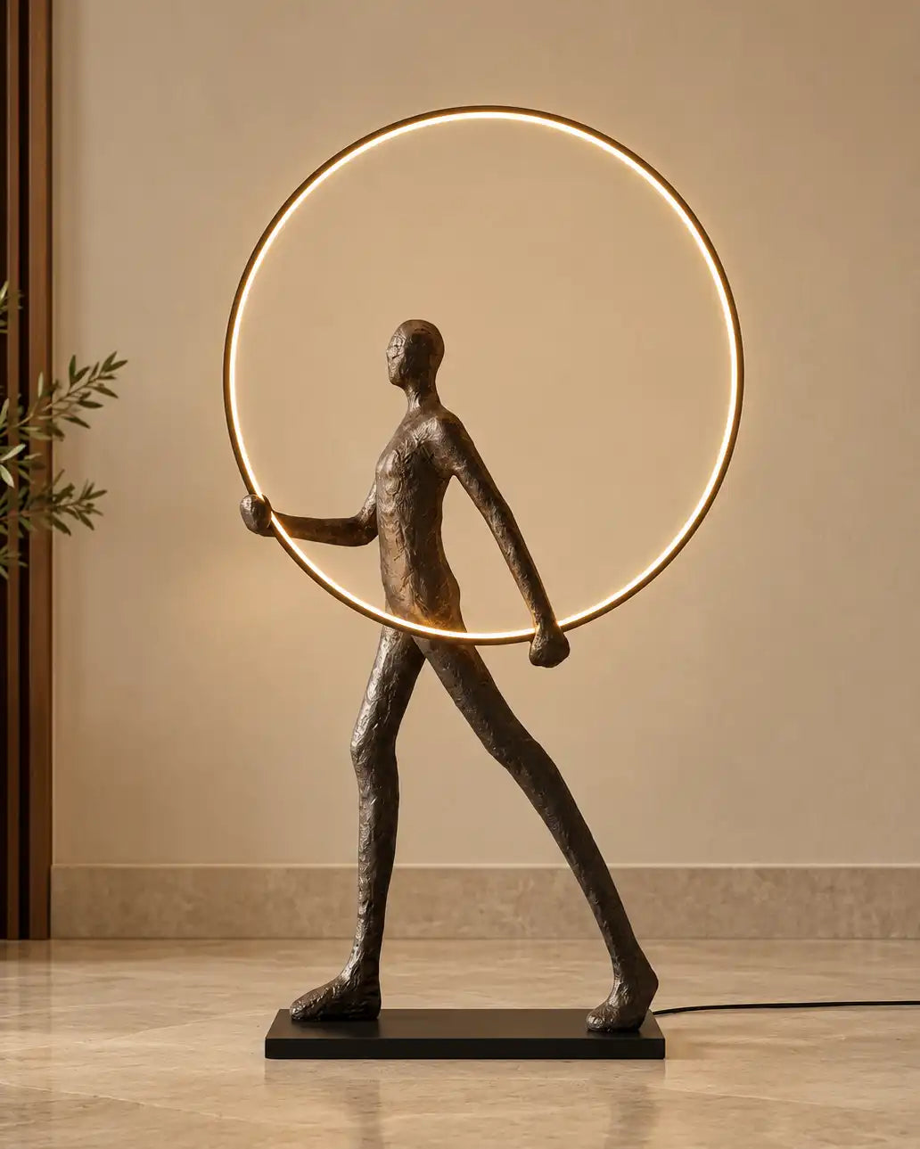 Livid Floor Lamp - Black (With Remote Control)