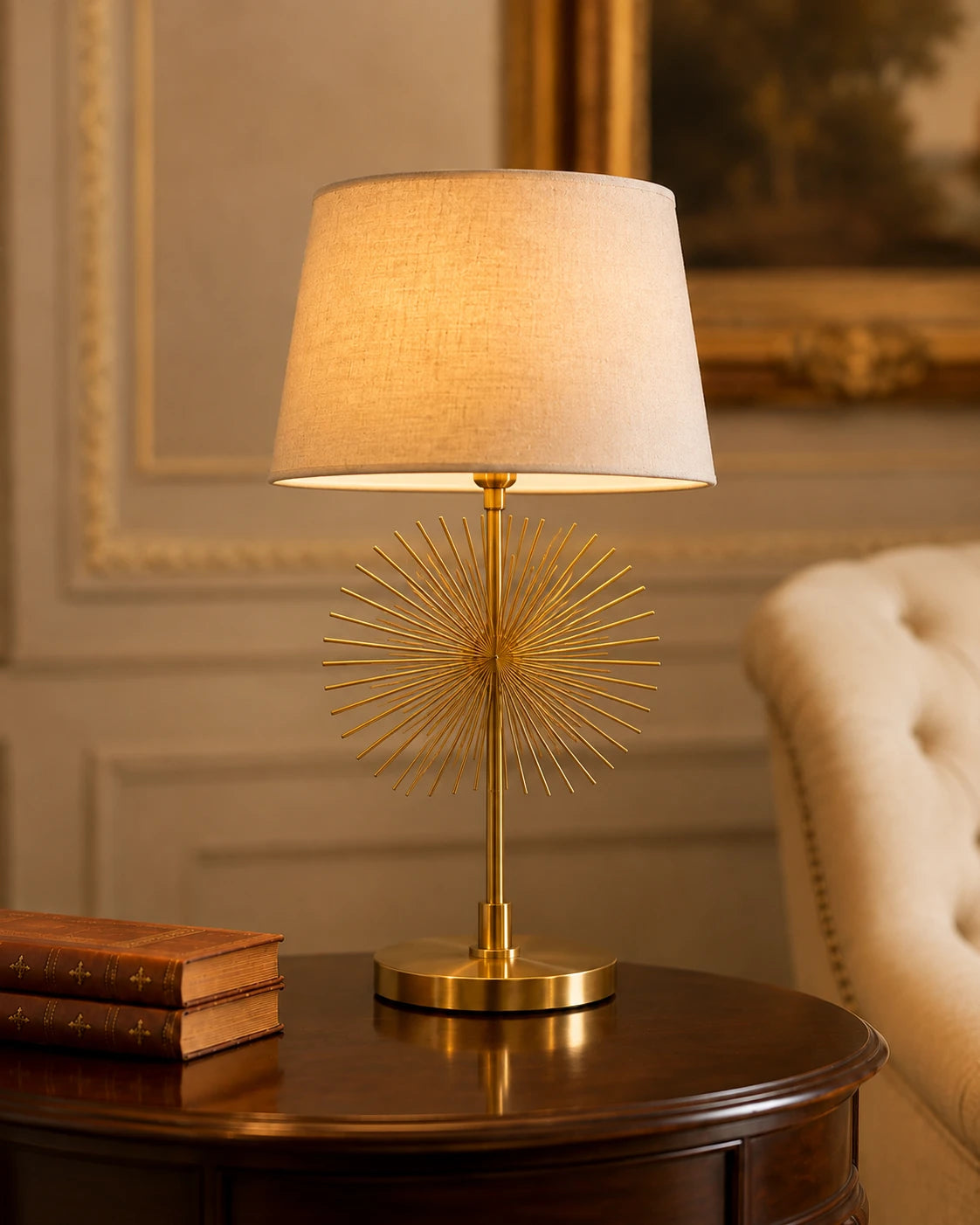 Sunburst Elegance Table Lamp