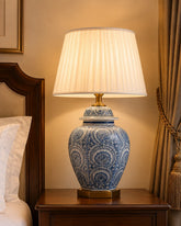 Royal Blue Heritage Table Lamp 