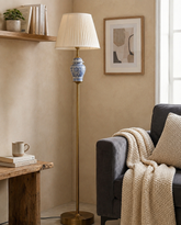 Blue & White Willow Heritage Floor Lamp 