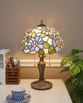 Serenity Garden Tiffany Table Lamp 