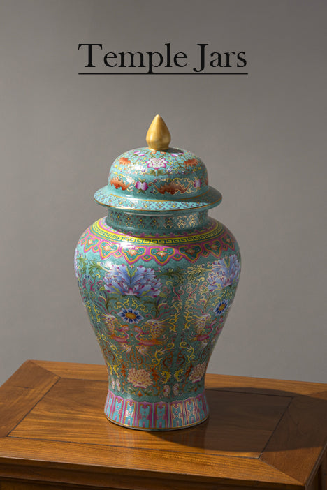 Temple and Ginger Jars