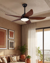 Skyline Ceiling Fan + Chandelier Light (with Remote Control) 