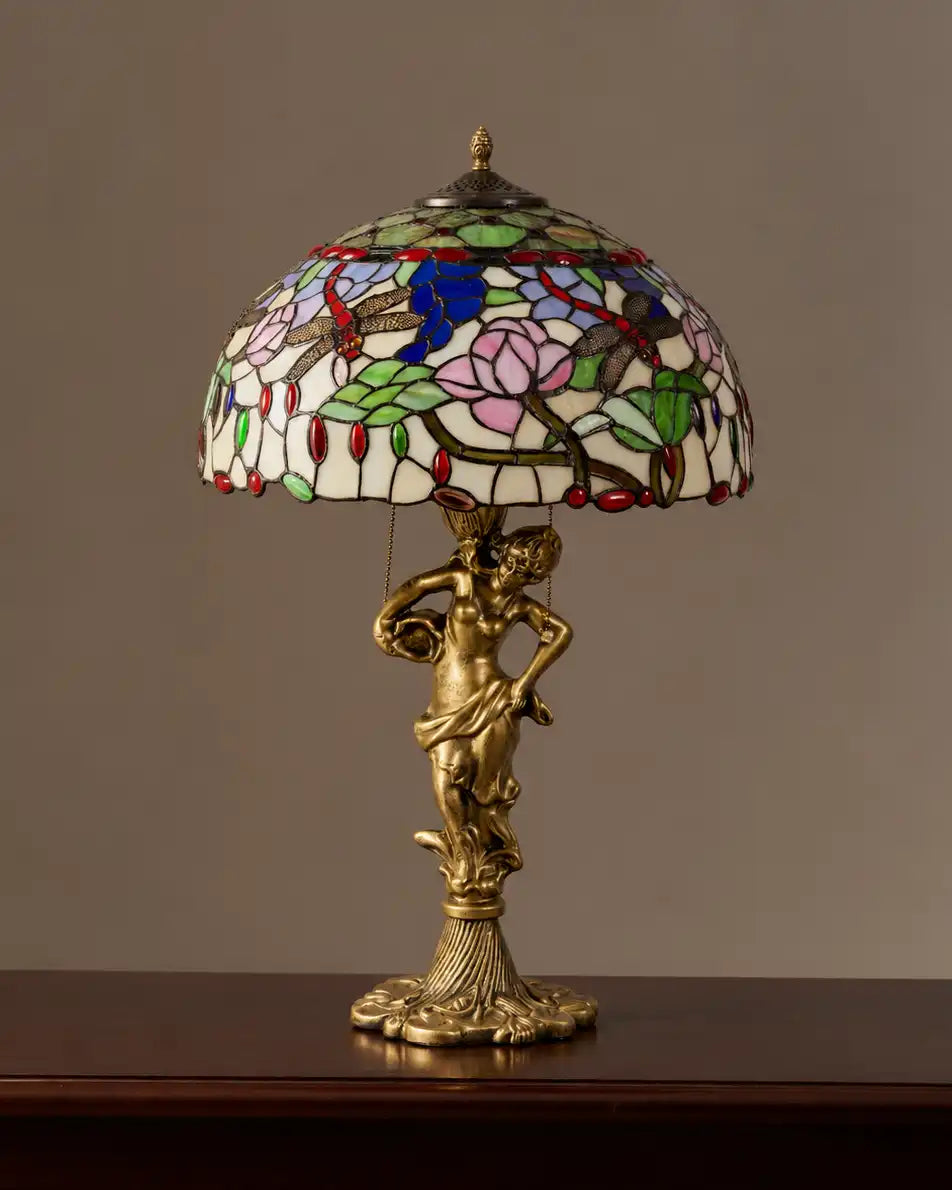 Victorian Muse Tiffany Table Lamp