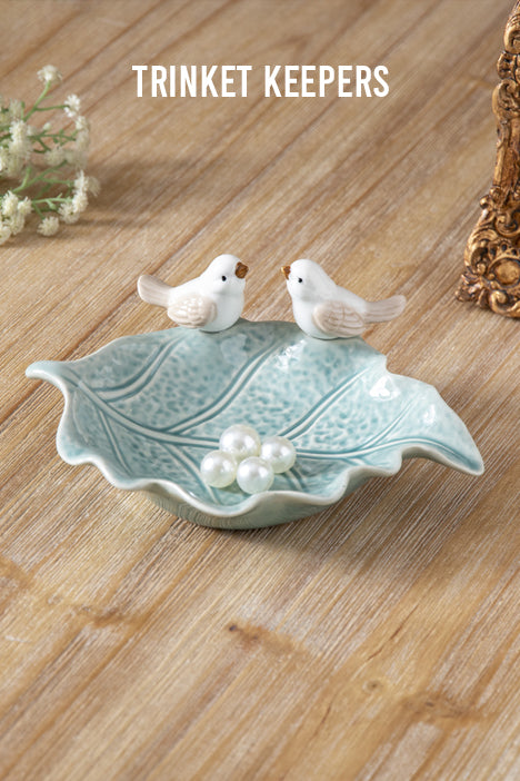 Ring Dish + Trinket Boxes