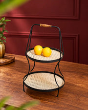 Provence 2-Tier Basket Storage Rack