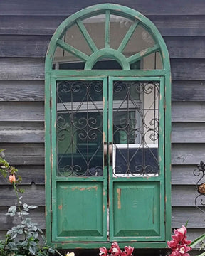 Vintage Arch Window Wall Mirror - The Decor Kart 