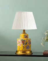 Sunflower Bloom Ceramic Table Lamp 