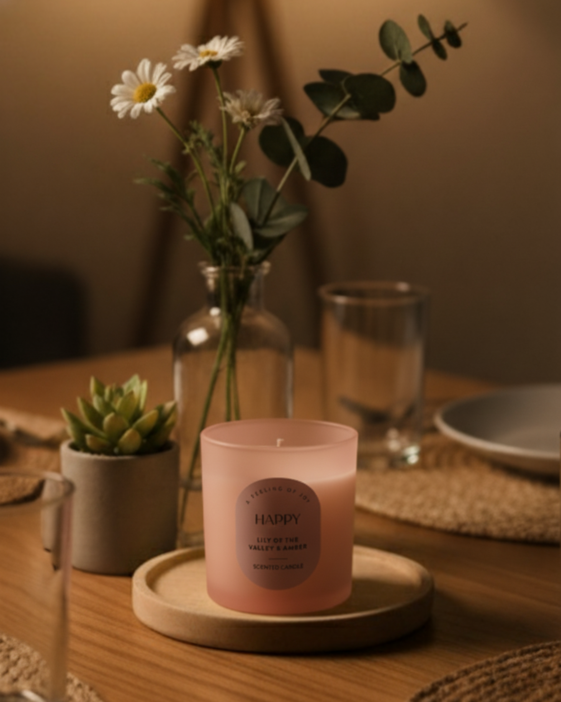 Hope - Eucalyptus & Cedarwood Aroma Candle 