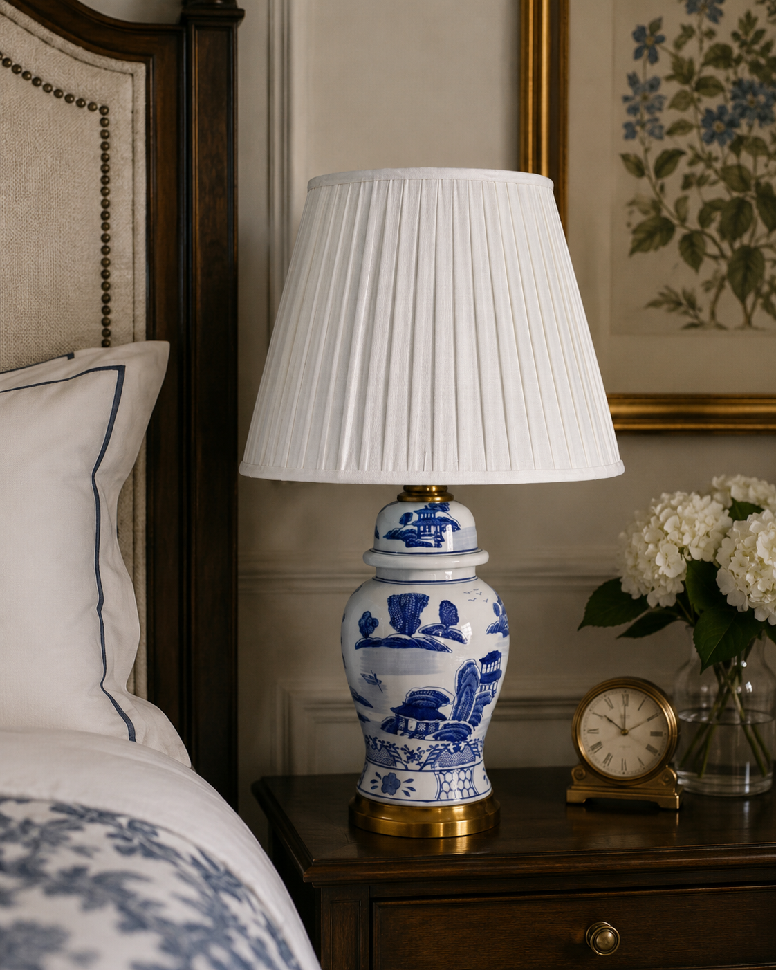 Heritage Blue & White Table Lamp 