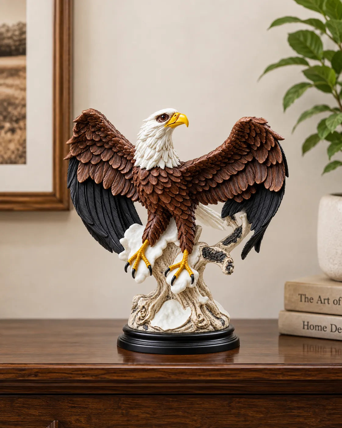 Wings of Freedom Eagle Figurine