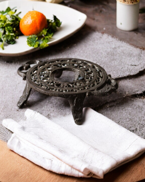 Vintage Cast Iron Teapot Warmer - The Decor Kart 