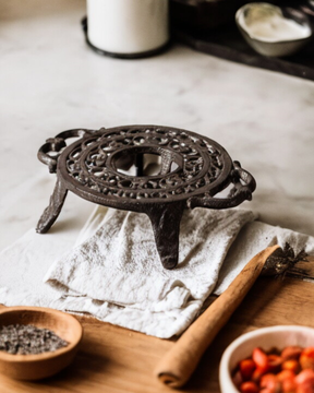 Vintage Cast Iron Teapot Warmer - The Decor Kart 