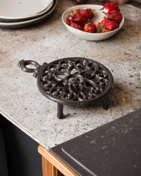 Vintage Cast Iron Teapot Warmer - The Decor Kart 